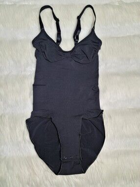 SKIMS Seamless Sculpt Brief Bodysuit Black Onyx Small NEW